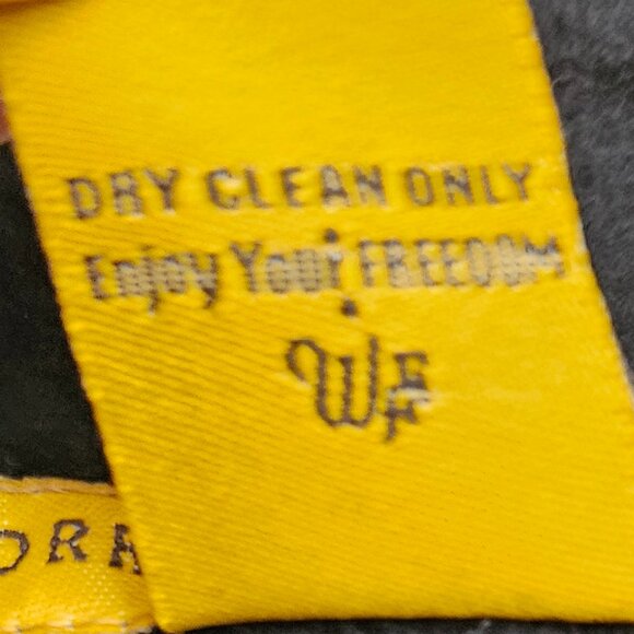 DONATED: Workers for Freedom Black Mens Short Coat (Wool/Cashmere Blend) - Large - Picture 16 of 16